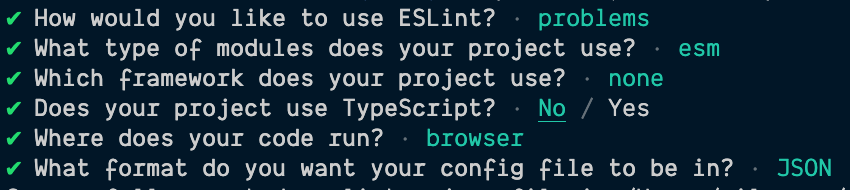 ESLint config